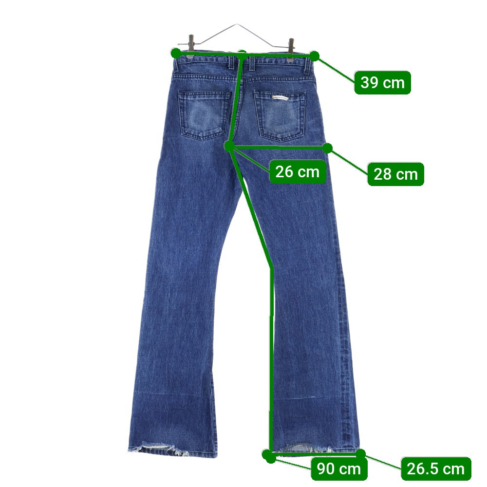 CHROME HEARTS(クロムハーツ) DENIM FLARE PANTS デニムフレアパンツ インディゴ