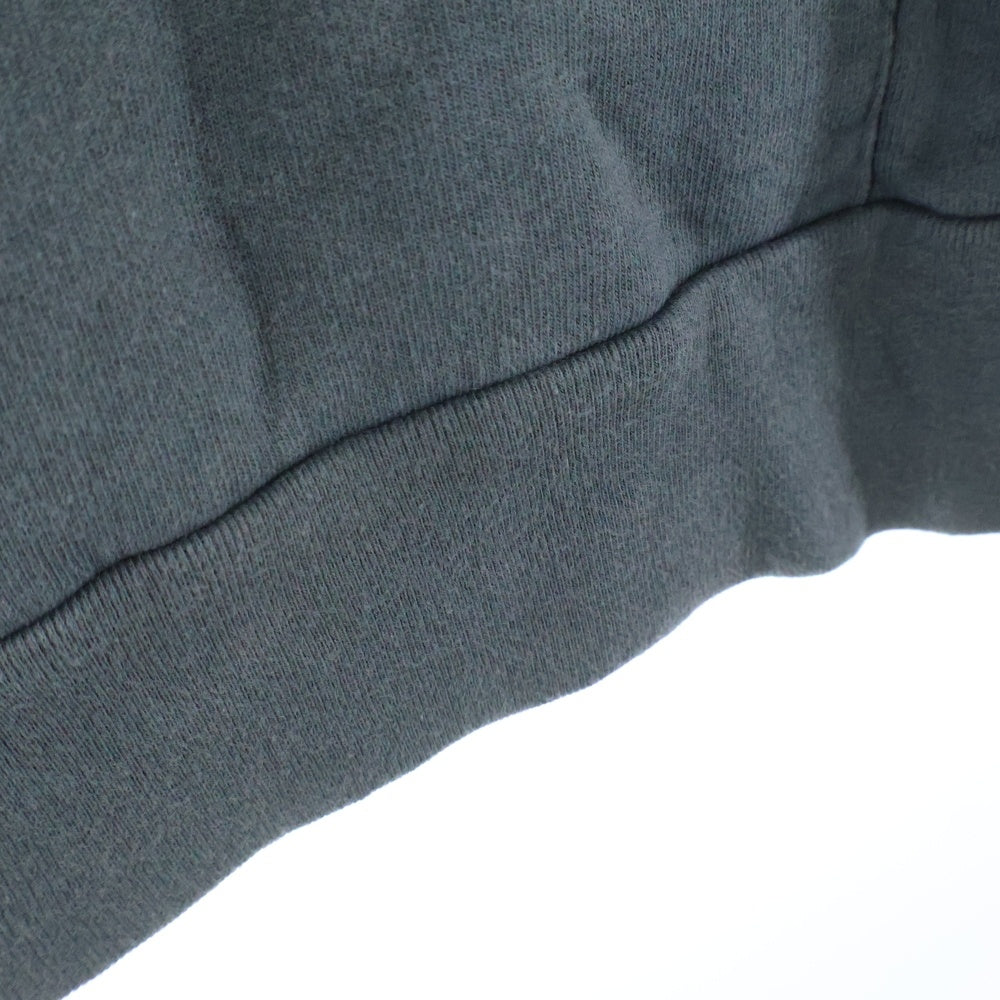 CHROME HEARTS(クロムハーツ) SWTSHRT HD ZIP ロゴプリントダガージップスウェットパーカー グレー