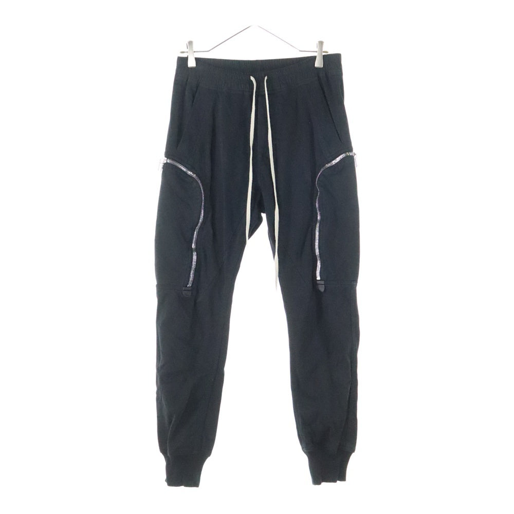 Rick Owens(リックオウエンス) 20SS Cargo Jog Pants カーゴジョグ ドローストリングカーゴパンツ ブラック RU20S7396-BA