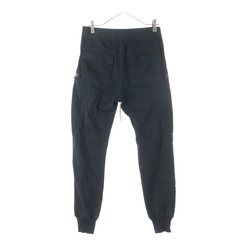 Rick Owens(リックオウエンス) 20SS Cargo Jog Pants カーゴジョグ ドローストリングカーゴパンツ ブラック RU20S7396-BA