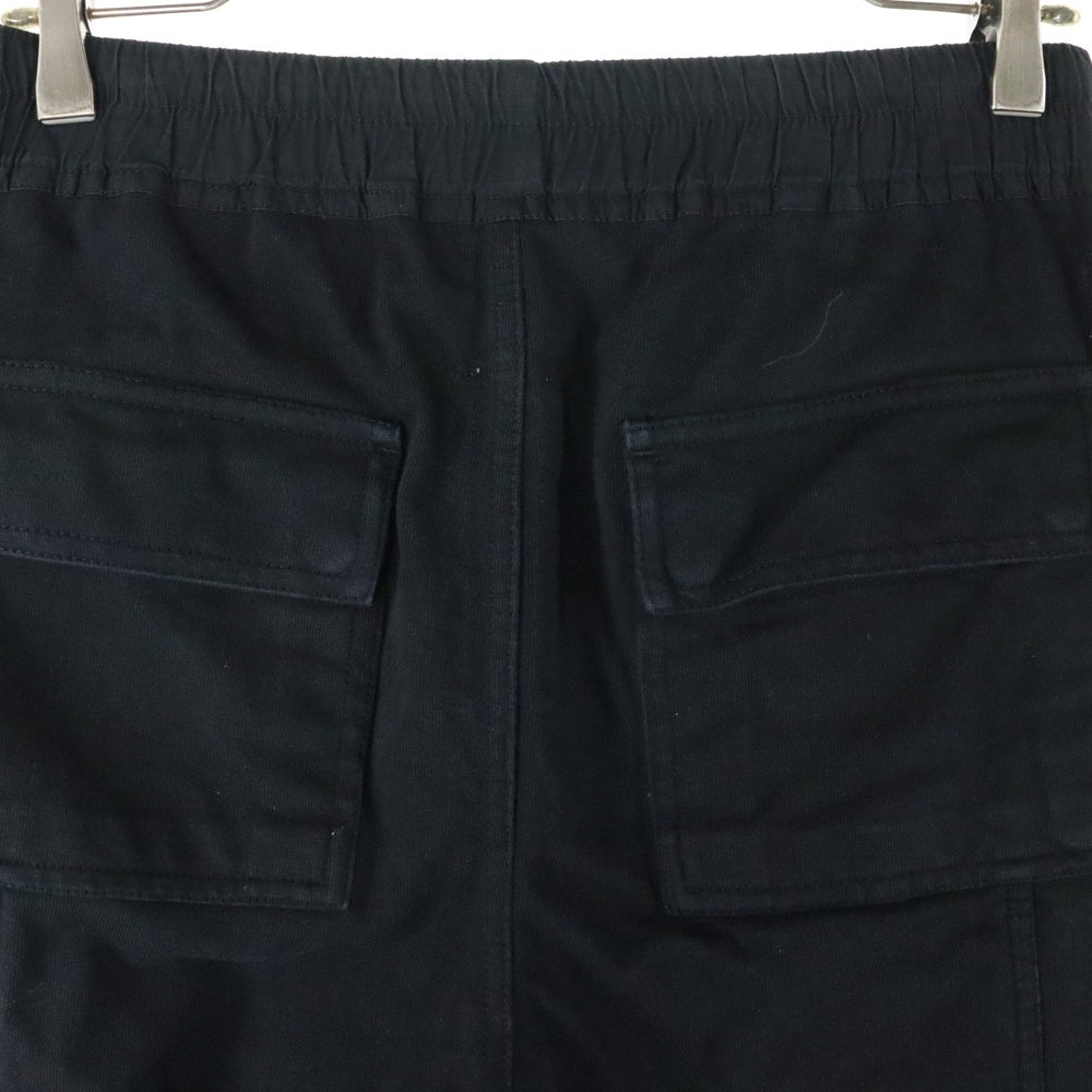 Rick Owens(リックオウエンス) 20SS Cargo Jog Pants カーゴジョグ ドローストリングカーゴパンツ ブラック RU20S7396-BA