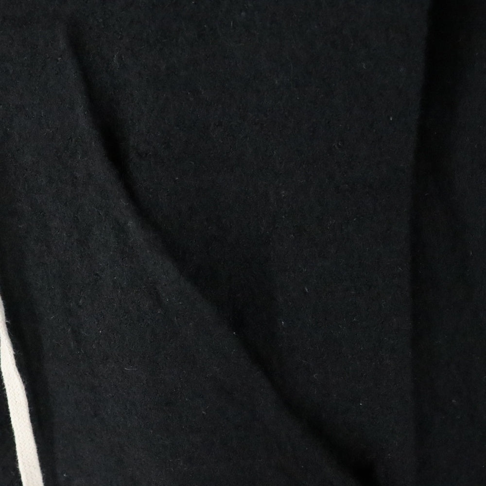 Rick Owens(リックオウエンス) 20AW Cashmere Zip Hoodie カシミヤニット ジップアップパーカー フーディー ブラック RP20F2628-WSB