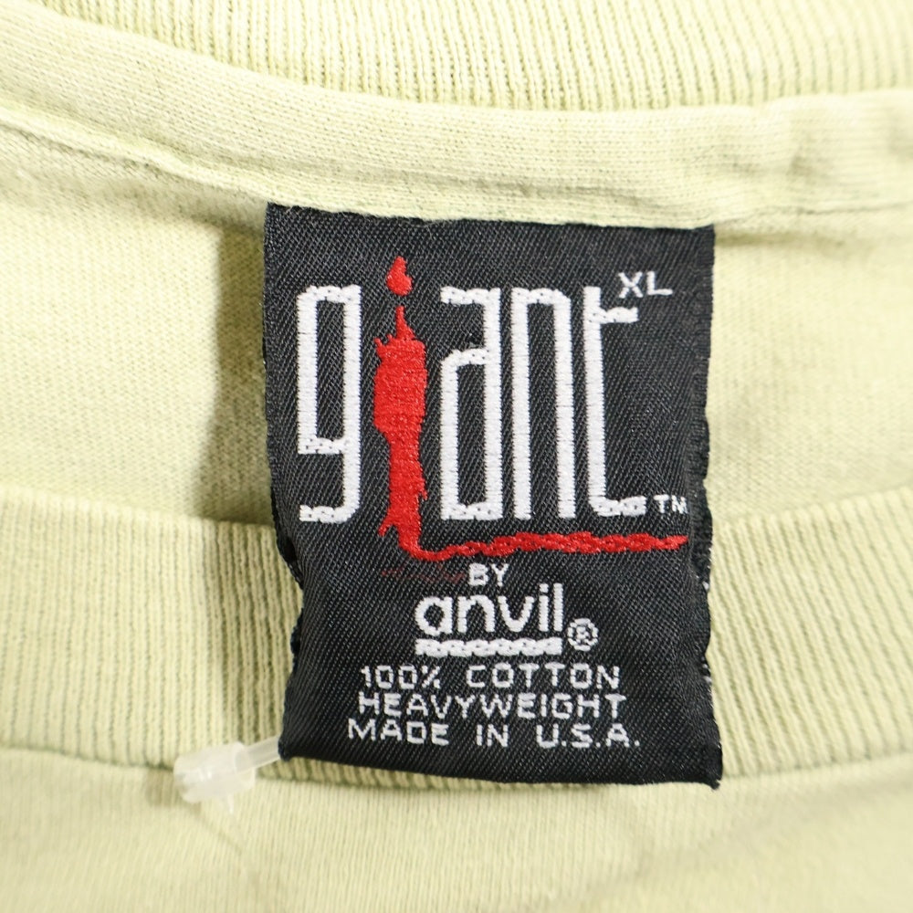 VINTAGE(ヴィンテージ) 90S GIANT NIRVANA Insecticide ニルヴァーナ インセクタサイド 半袖Tシャツ バンドTシャツ グリーン
