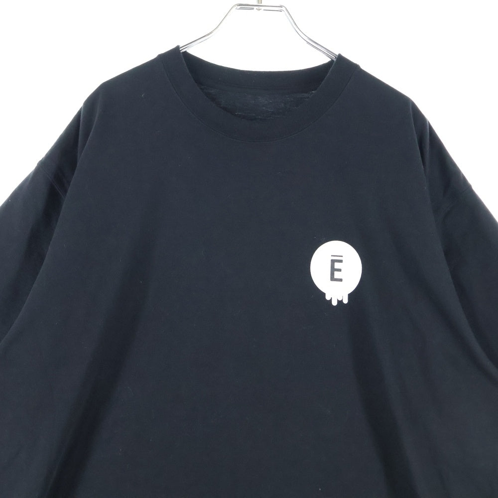 The Ennoy Professional(エンノイプロフェッショナル) 265SS ENNOY Circle ? Drip T-Shirt サークルプリント 半袖Tシャツ ブラック SS25BRENCT03AM