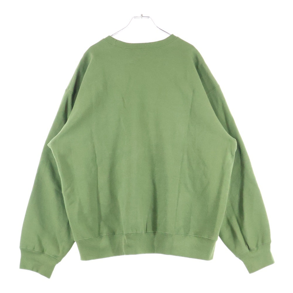 SUPREME(シュプリーム) 24AW Small Box Crewneck スモールボックスロゴ クルーネックスウェットトレーナー グリーン