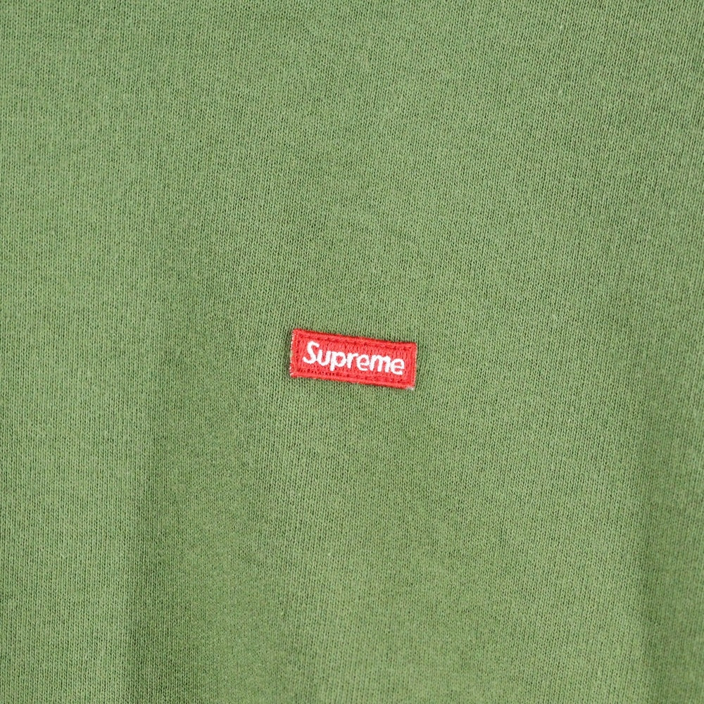 SUPREME(シュプリーム) 24AW Small Box Crewneck スモールボックスロゴ クルーネックスウェットトレーナー グリーン