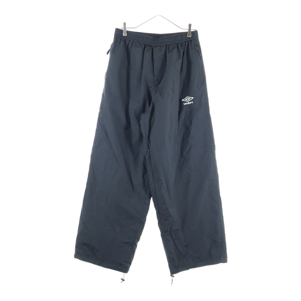 UMBRO(アンブロ) ×BASICS NYRON TRACK PANTS ベイシックス ナイロントラックパンツ ブラック UMB-0601