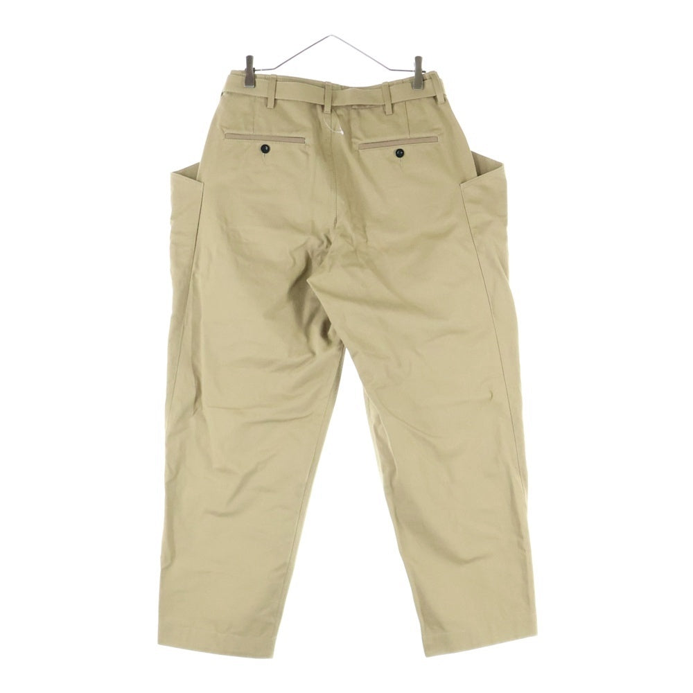Sacai(サカイ) 25SS Cotton Chino Pants コットンチノパンツ ベージュ 25-03894M