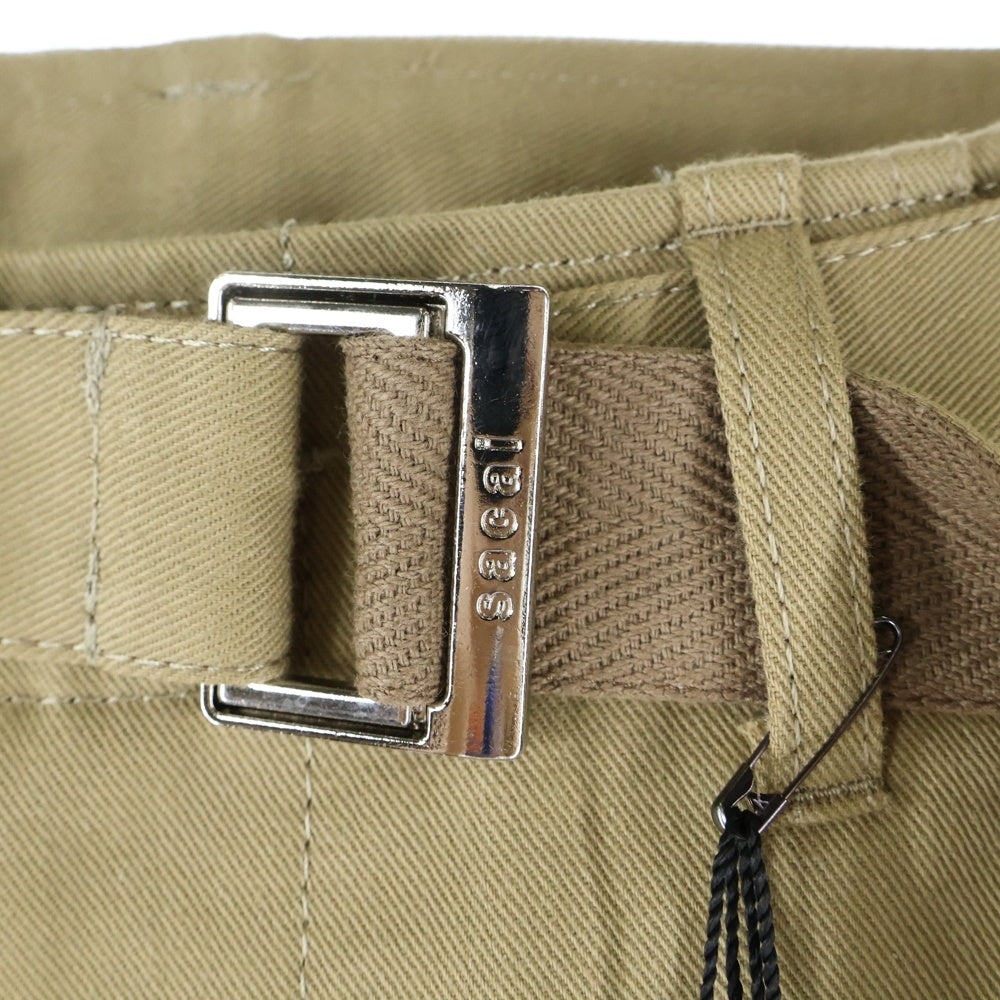 Sacai(サカイ) 25SS Cotton Chino Pants コットンチノパンツ ベージュ 25-03894M
