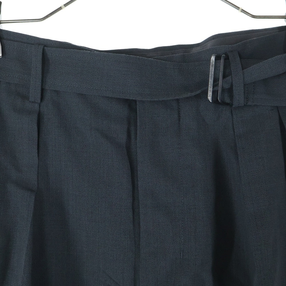IRENISA(イレニサ) 25SS Wool Belt Pants ウールベルトパンツ グレー IH-25SS-B042-ETN