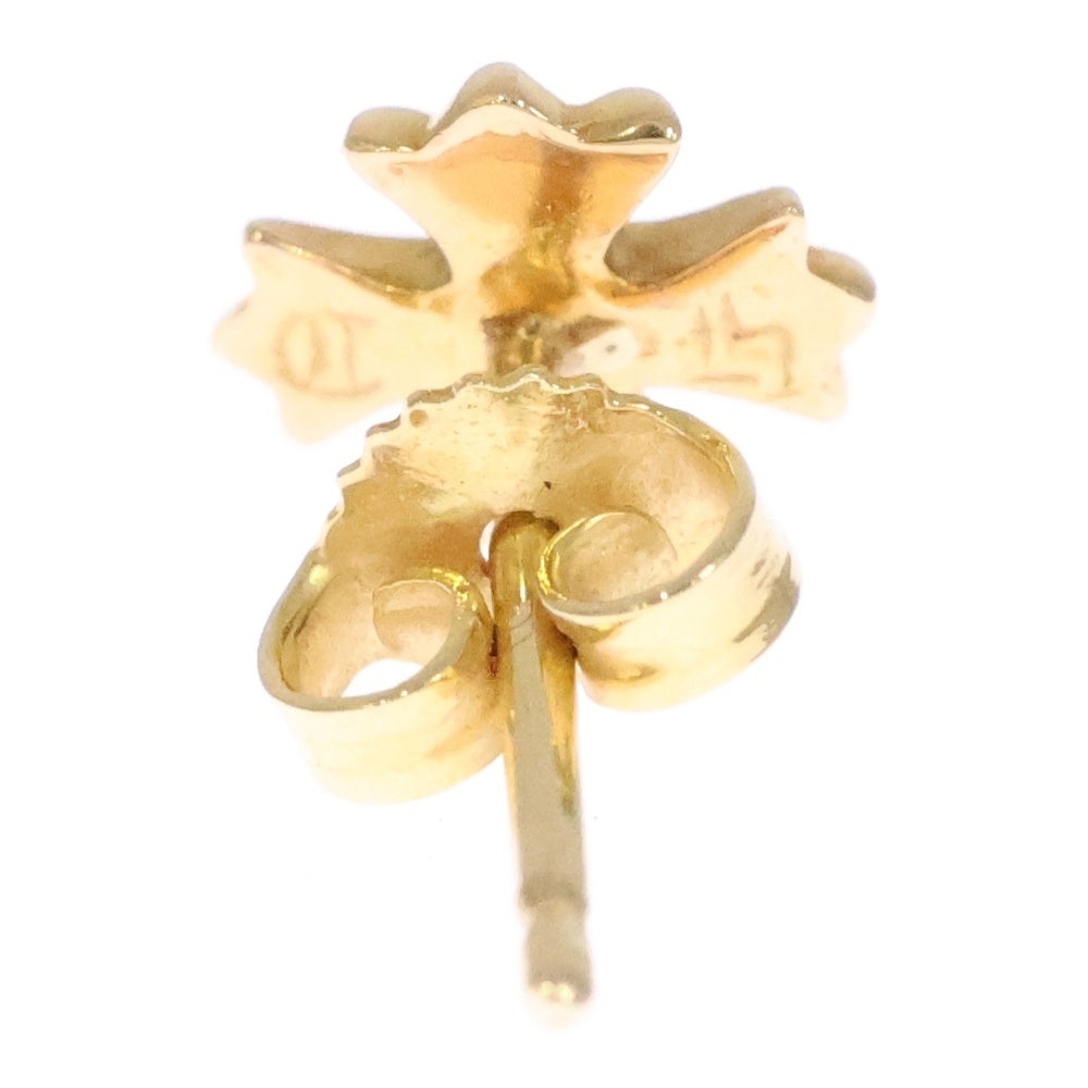 CHROME HEARTS(クロムハーツ) 22K No2 CH PLS 1DIA CHプラス スタッドピアス 1ダイヤ ゴールド BCA021