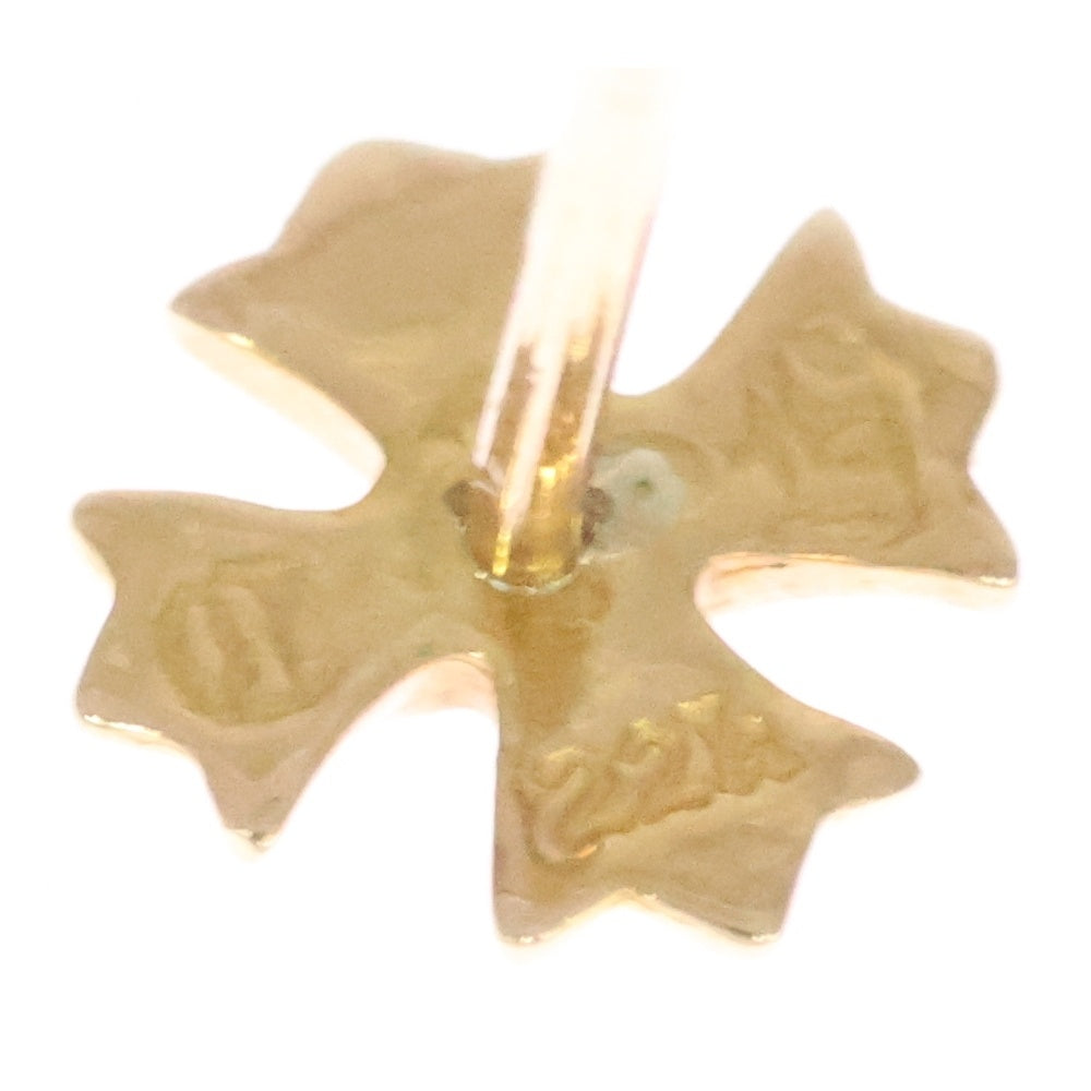 CHROME HEARTS(クロムハーツ) 22K No2 CH PLS 1DIA CHプラス スタッドピアス 1ダイヤ ゴールド BCA021