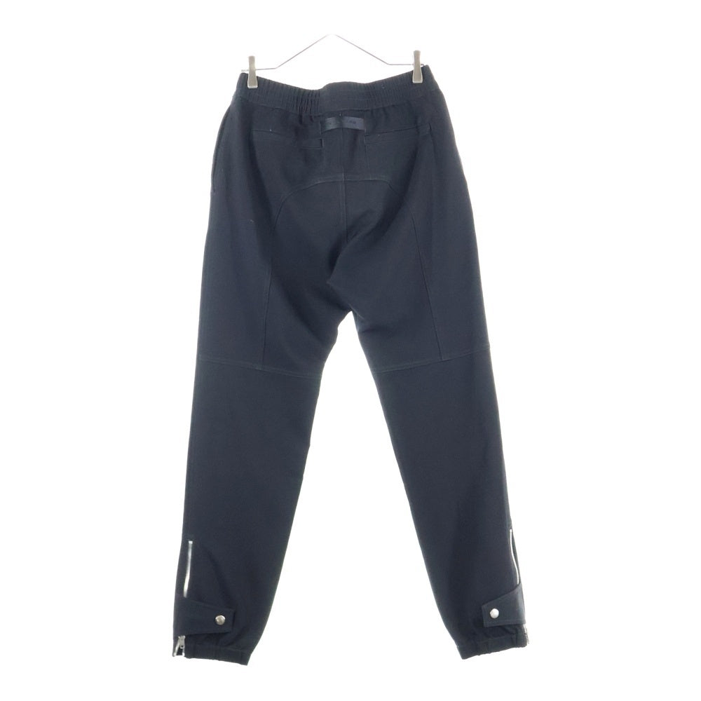 1017 ALYX 9SM(アリクス) COTTON SIDE ZIP PANTS コットン サイド ジップパンツ ブラック