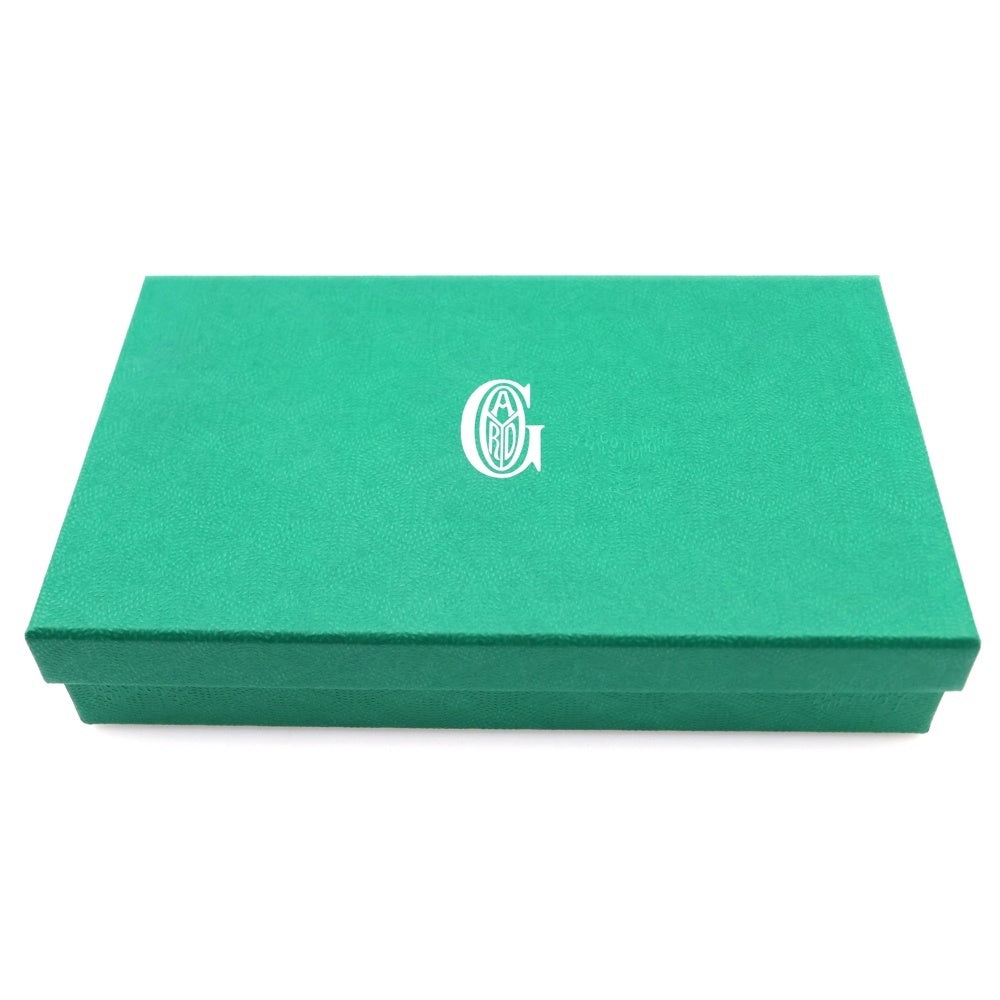 GOYARD(ゴヤール) Richelieu Wallet リシュリュー ヘリンボーン 総柄 PVCレザーウォレット 2つ折り財布 ブラック