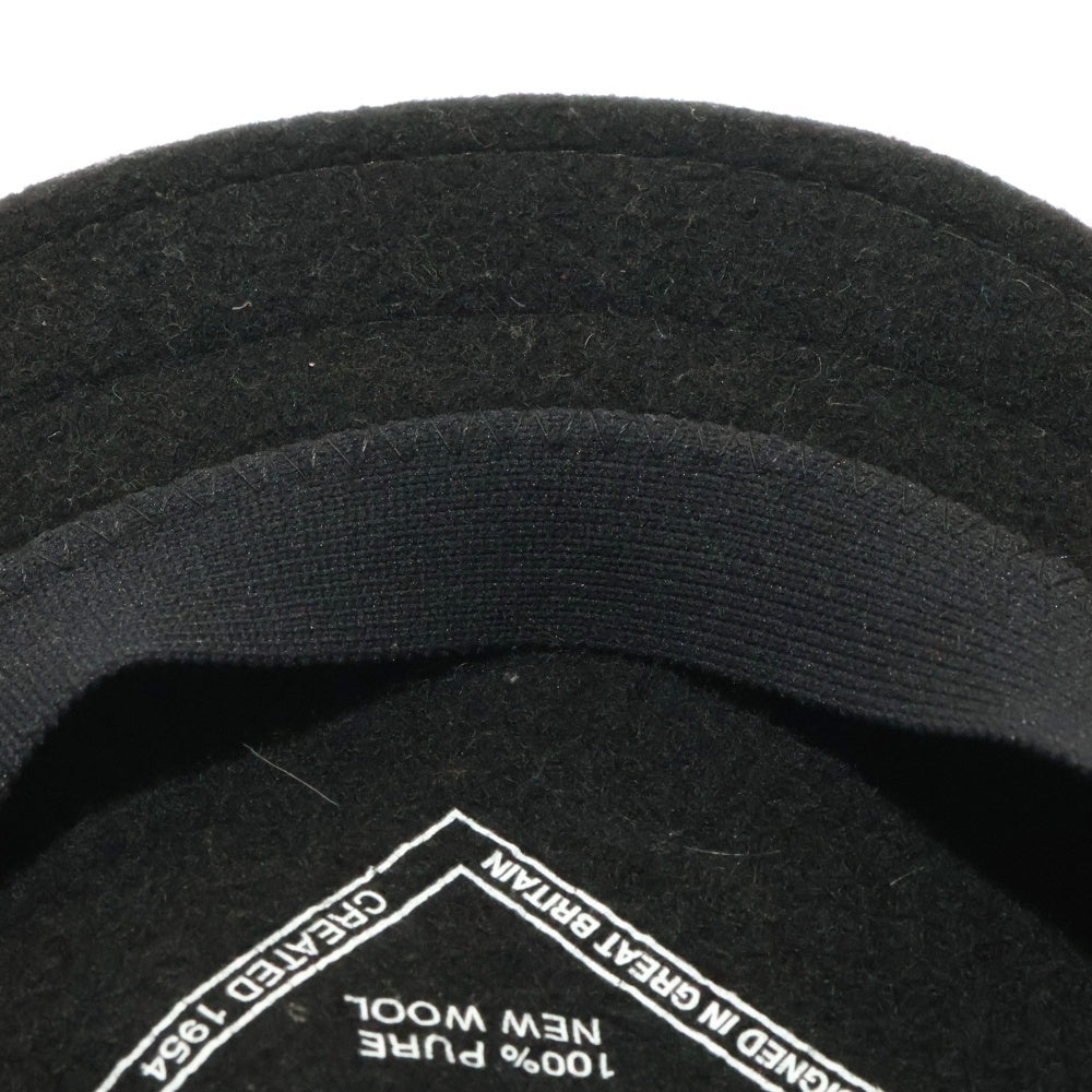 KANGOL(カンゴール) WOOL 504 ウール ハンチング 帽子 ブラック