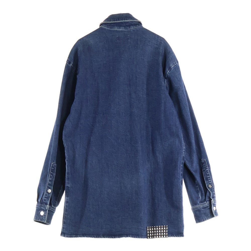RAF SIMONS(ラフシモンズ) 20AW Slim Fit Denim Shirt スリムフィット 長袖デニムシャツ インディゴ