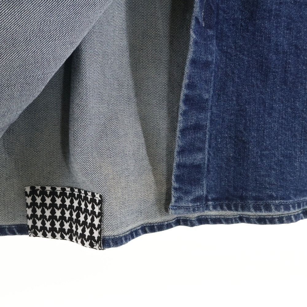 RAF SIMONS(ラフシモンズ) 20AW Slim Fit Denim Shirt スリムフィット 長袖デニムシャツ インディゴ
