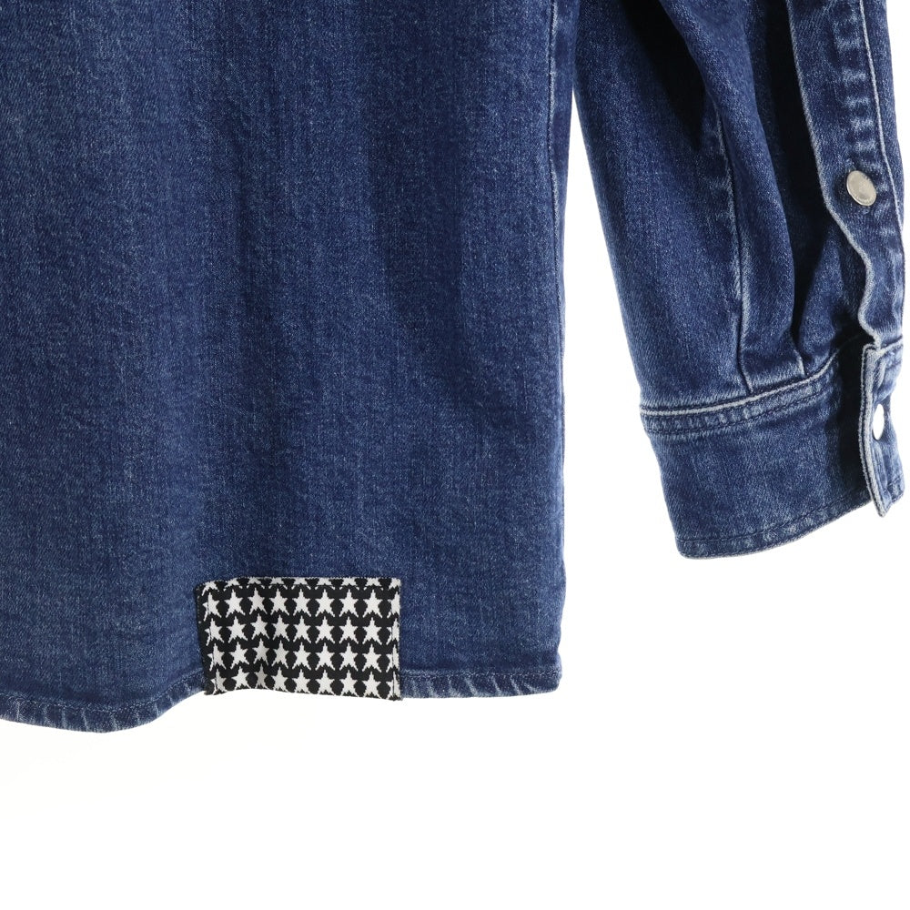 RAF SIMONS(ラフシモンズ) 20AW Slim Fit Denim Shirt スリムフィット 長袖デニムシャツ インディゴ