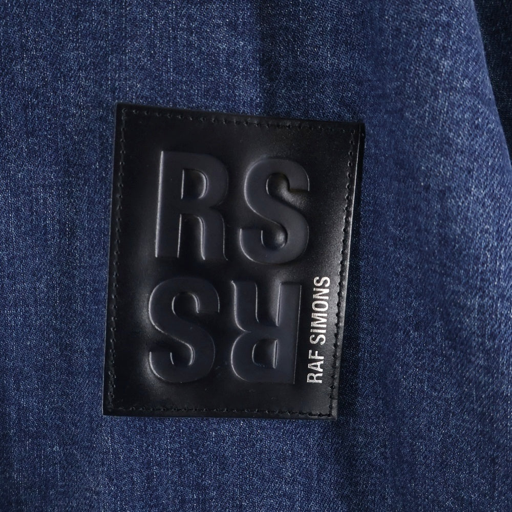RAF SIMONS(ラフシモンズ) 20AW Slim Fit Denim Shirt スリムフィット 長袖デニムシャツ インディゴ