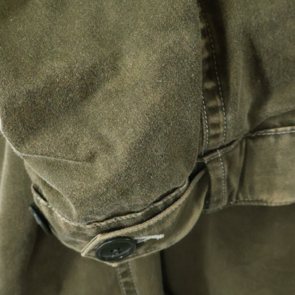 MAISON MIHARAYASUHIRO(メゾンミハラヤスヒロ) MILITARY COAT 裏地キルティング ミリタリーモッズコート カーキ B13CT001