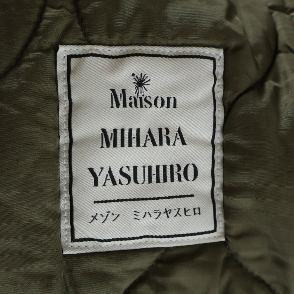 MAISON MIHARAYASUHIRO(メゾンミハラヤスヒロ) MILITARY COAT 裏地キルティング ミリタリーモッズコート カーキ B13CT001