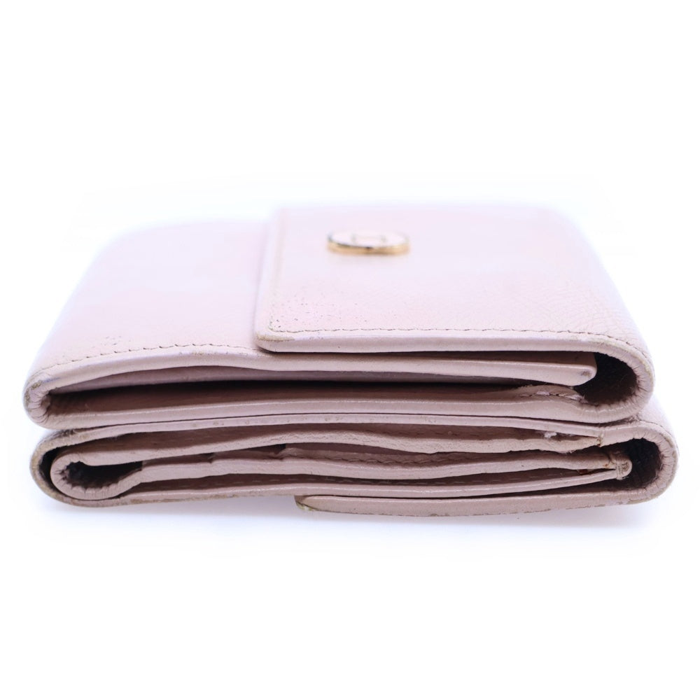 CHANEL(シャネル) TRY WALLET トライウォレット 3つ折り財布 ピンク