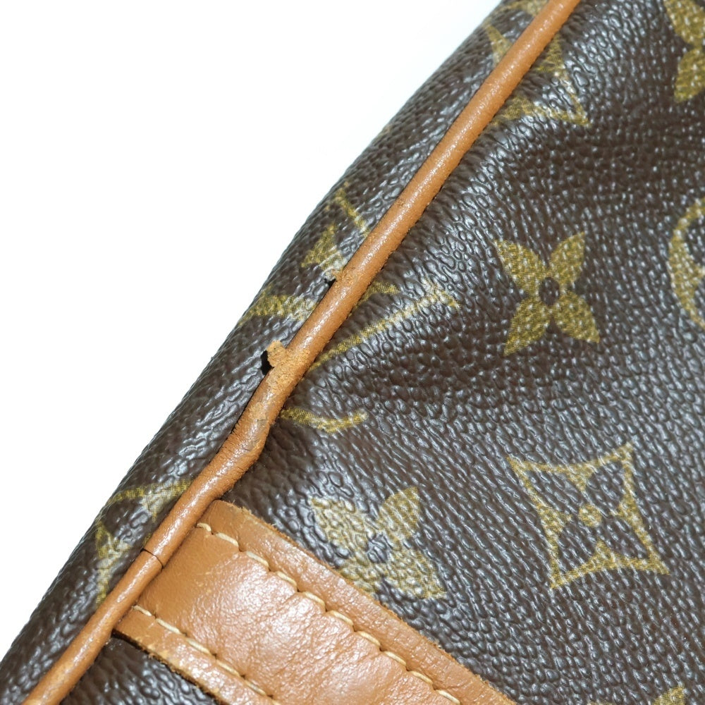 LOUIS VUITTON(ルイヴィトン) キーポル 55 USA限定 モノグラム総柄 レザー ボストンバッグ ブラウン