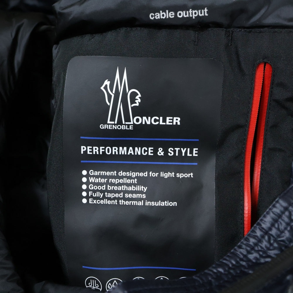 MONCLER(モンクレール) PILAZ GIUBBOTTO ナイロンダウンコート ネイビー F20971C50440