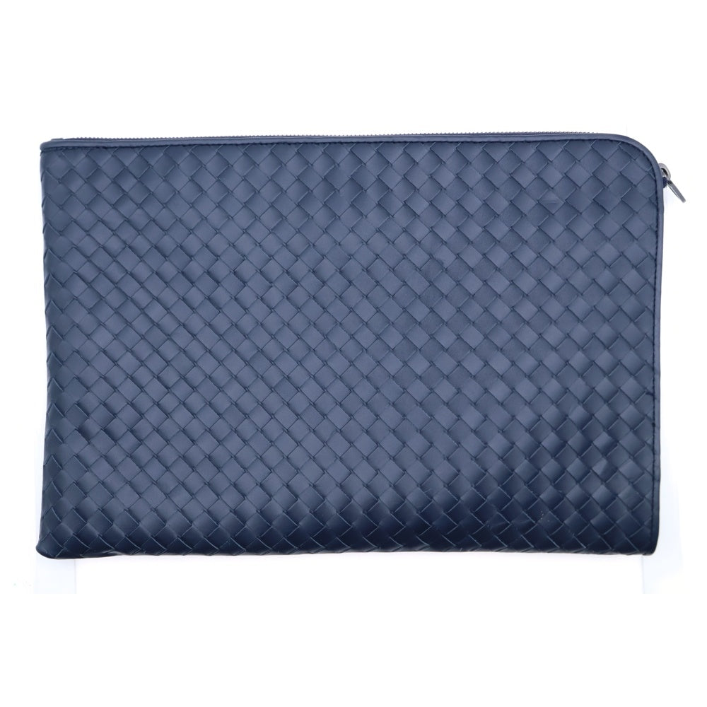 BOTTEGA VENETA(ボッテガヴェネタ) Lether Clutch Bag レザークラッチバッグ ネイビー 406021