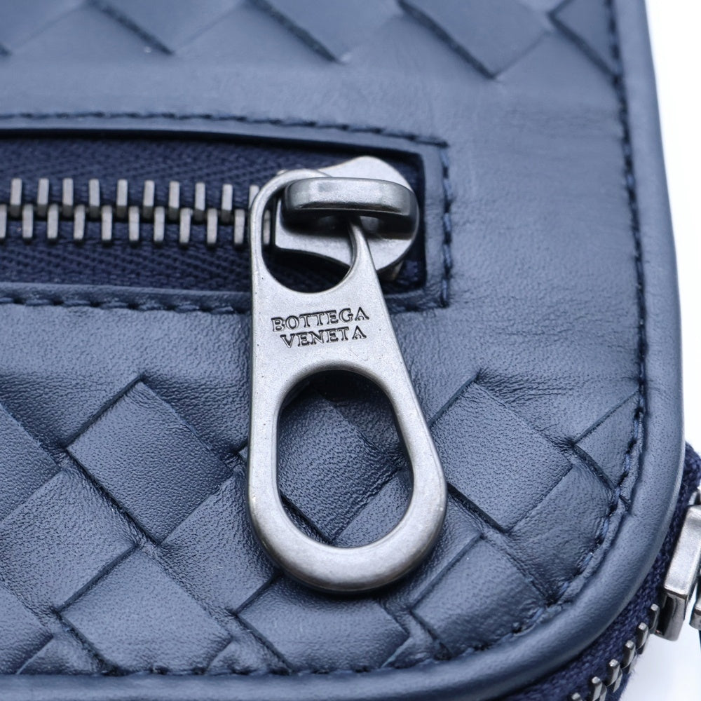 BOTTEGA VENETA(ボッテガヴェネタ) Lether Clutch Bag レザークラッチバッグ ネイビー 406021