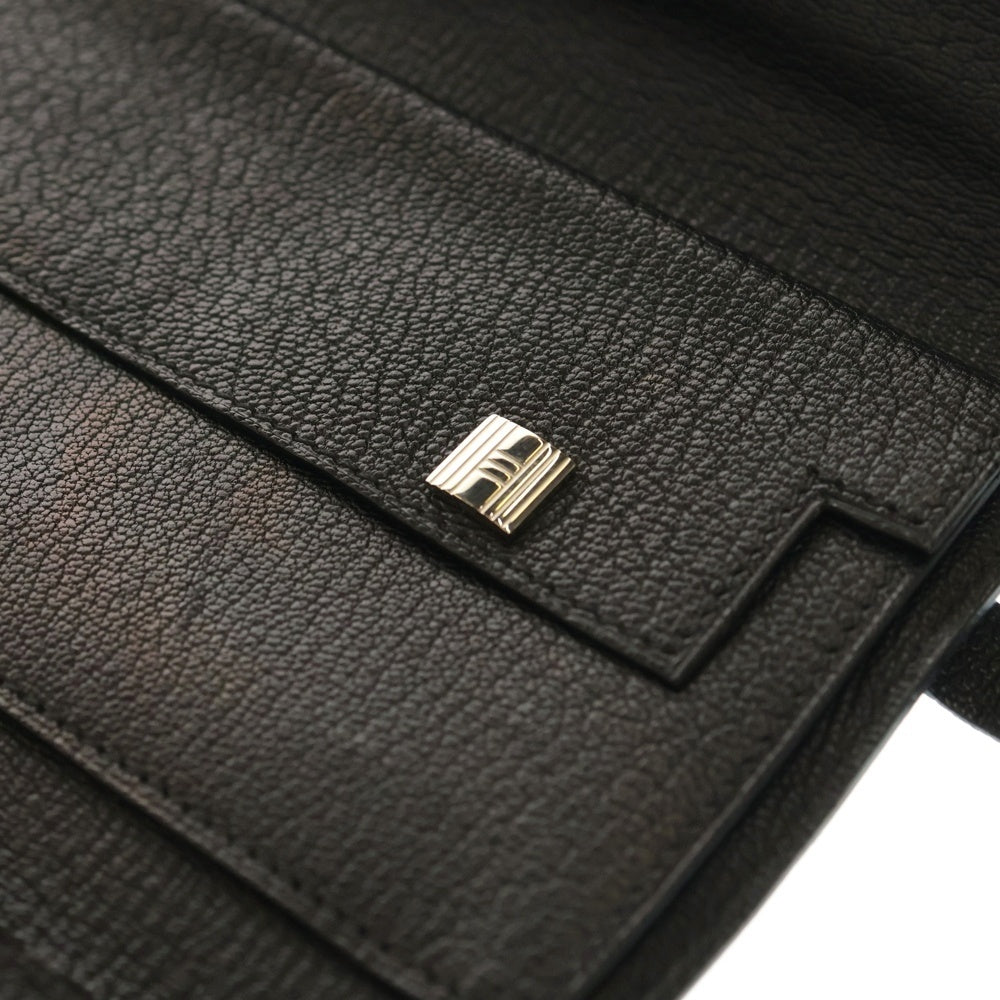 HERMES(エルメス) ケリーウォレット 長財布 □N刻印 シルバー金具 ブラック