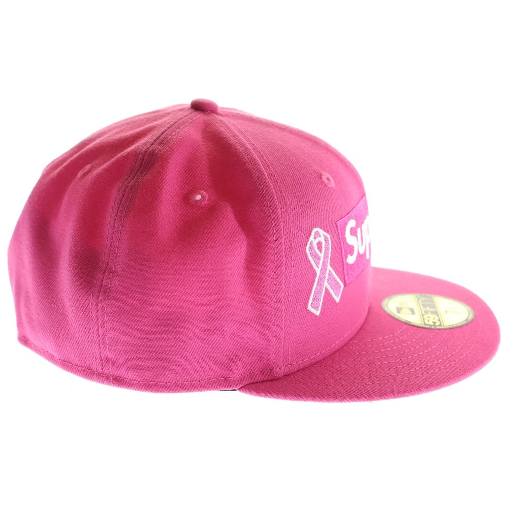 SUPREME(シュプリーム) 25AW Breast Cancer Awareness Box Logo New Era ニューエラ ボックスロゴ キャップ 帽子 ピンク