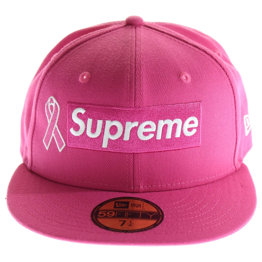 SUPREME(シュプリーム) 25AW Breast Cancer Awareness Box Logo New Era ニューエラ ボックスロゴ キャップ 帽子 ピンク