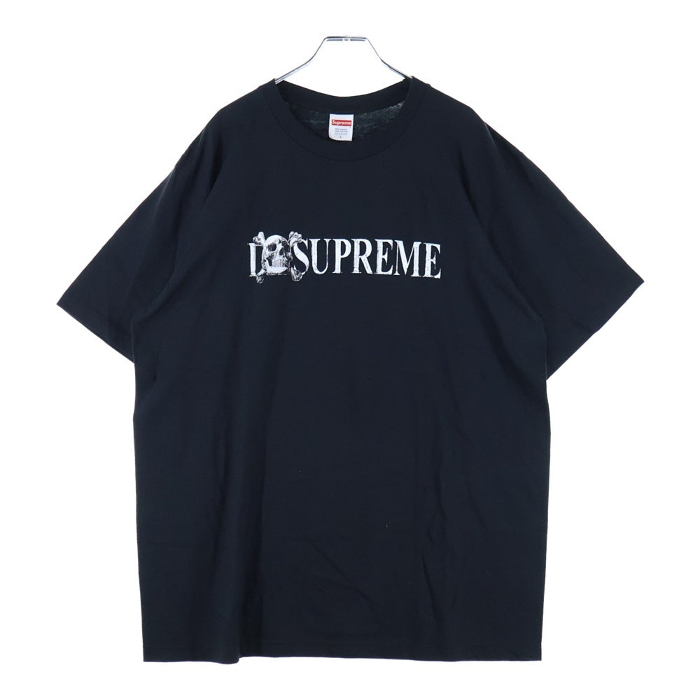 SUPREME(シュプリーム) 25AW Skull Tee スカル 半袖Tシャツ ブラック