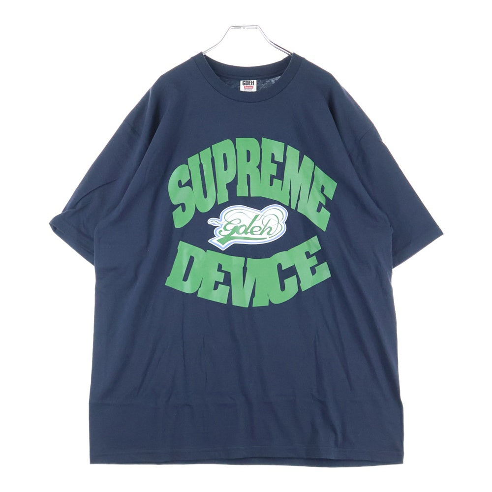 SUPREME(シュプリーム) 25SS ×GOODENOUGH Device Tee グッドイナフ デバイス 半袖Tシャツ ネイビー