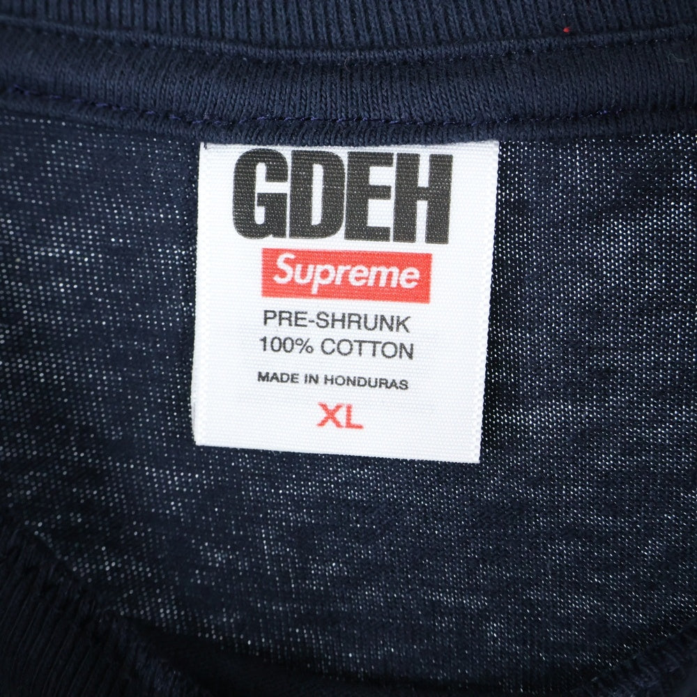 SUPREME(シュプリーム) 25SS ×GOODENOUGH Device Tee グッドイナフ デバイス 半袖Tシャツ ネイビー