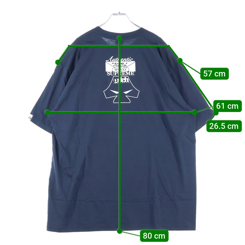 SUPREME(シュプリーム) 25SS ×GOODENOUGH Device Tee グッドイナフ デバイス 半袖Tシャツ ネイビー