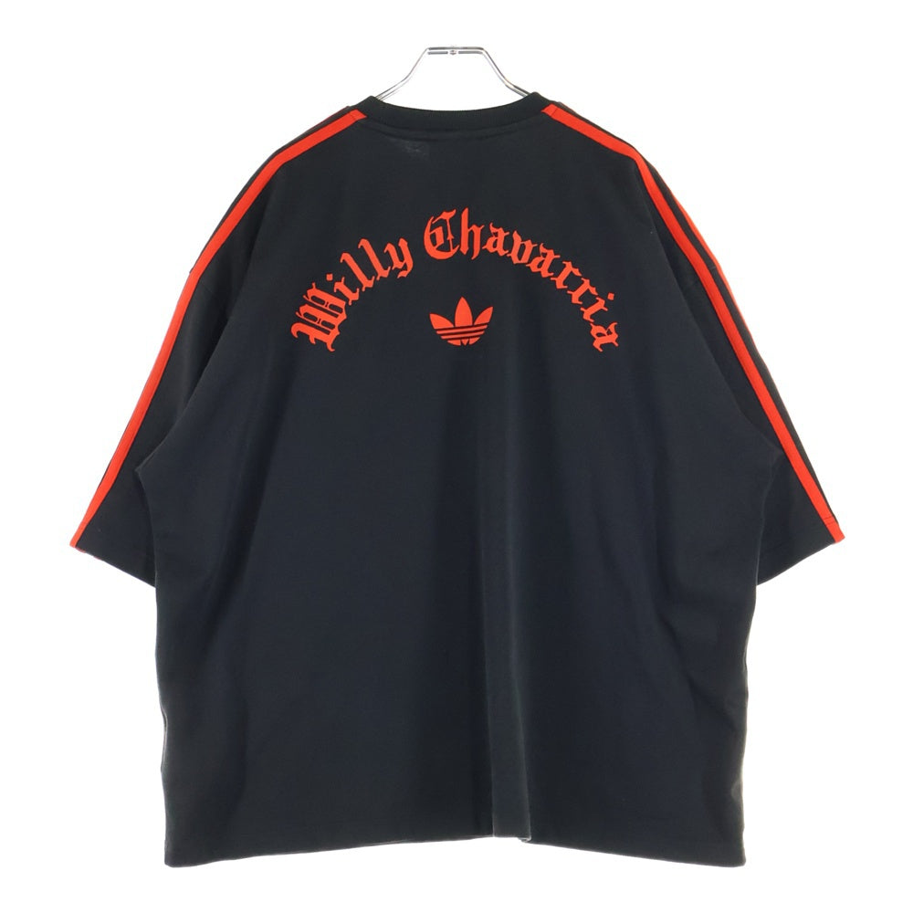 adidas(アディダス) ×WILLY CHAVARRIA SS T-SHIRT ウィリーチャバリア 半袖Tシャツ ブラック JW1447