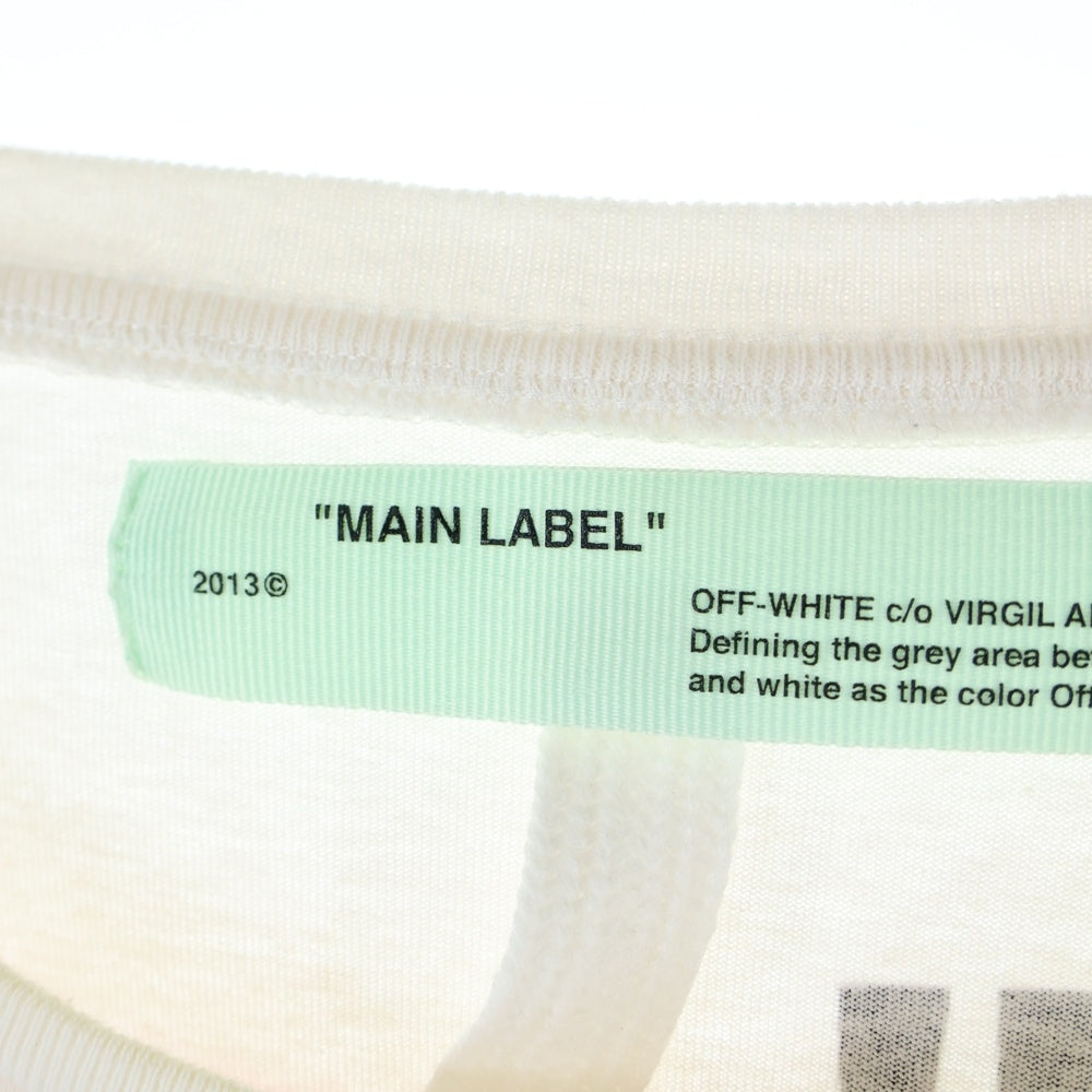 OFF-WHITE(オフホワイト) 19SS Stencil T-Shirt オーバーサイズ半袖Tシャツ ホワイト OMAA038R19185015