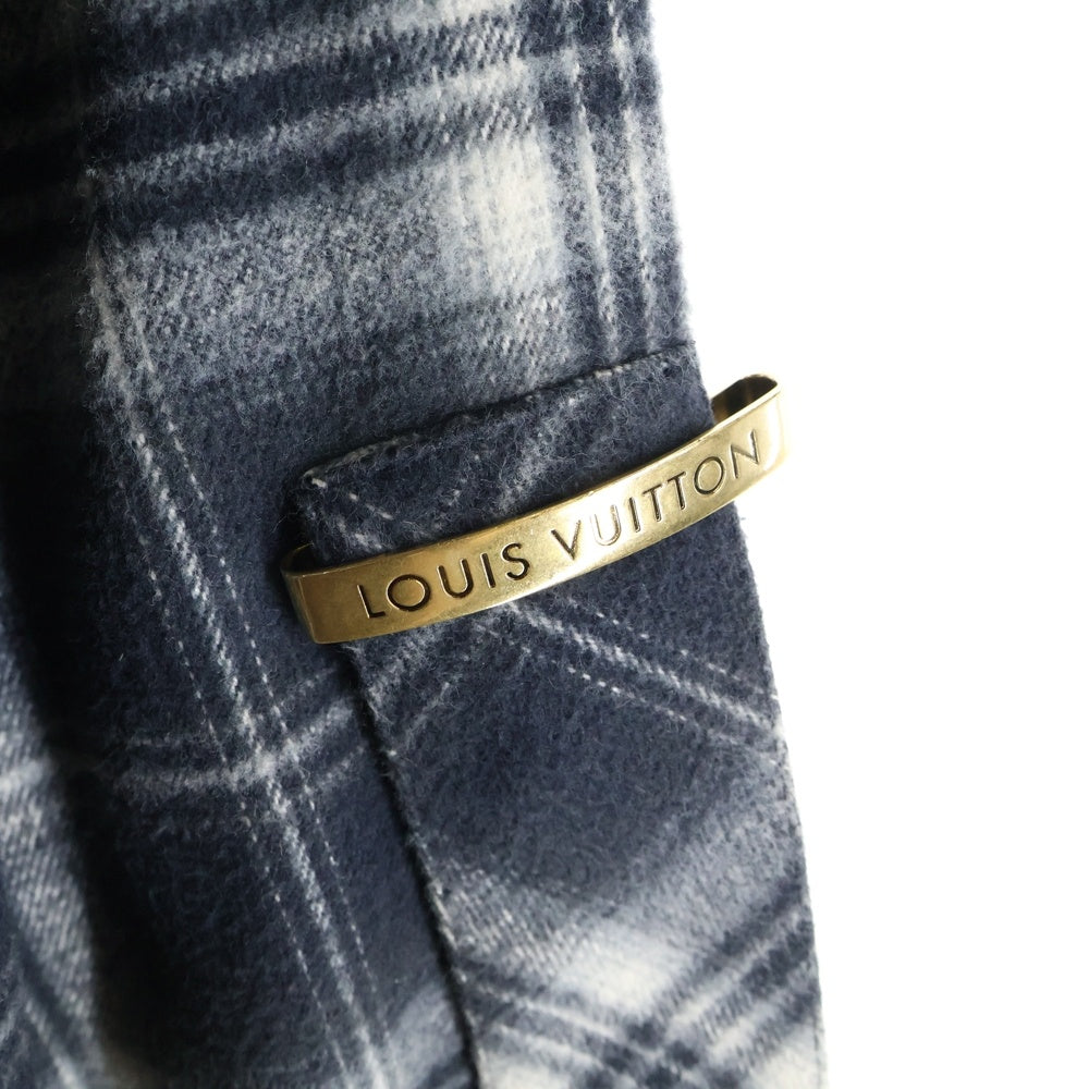 LOUIS VUITTON(ルイヴィトン) モノグラム チェック 長袖 ワンピース ブラック ECC-W04