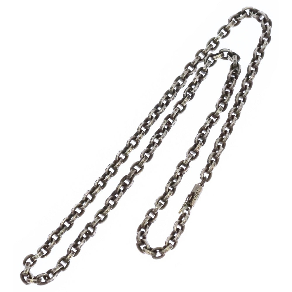CHROME HEARTS(クロムハーツ) PAPER CHAIN 20 ペーパーチェーンネックレス 20inch シルバー BCA087