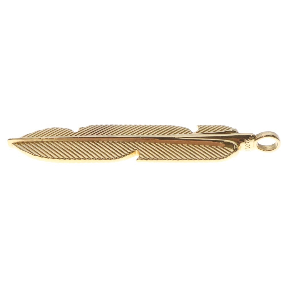 CHROME HEARTS(クロムハーツ) 22K FEATHER PENDANT フェザーペンダント ネックレストップ ゴールド