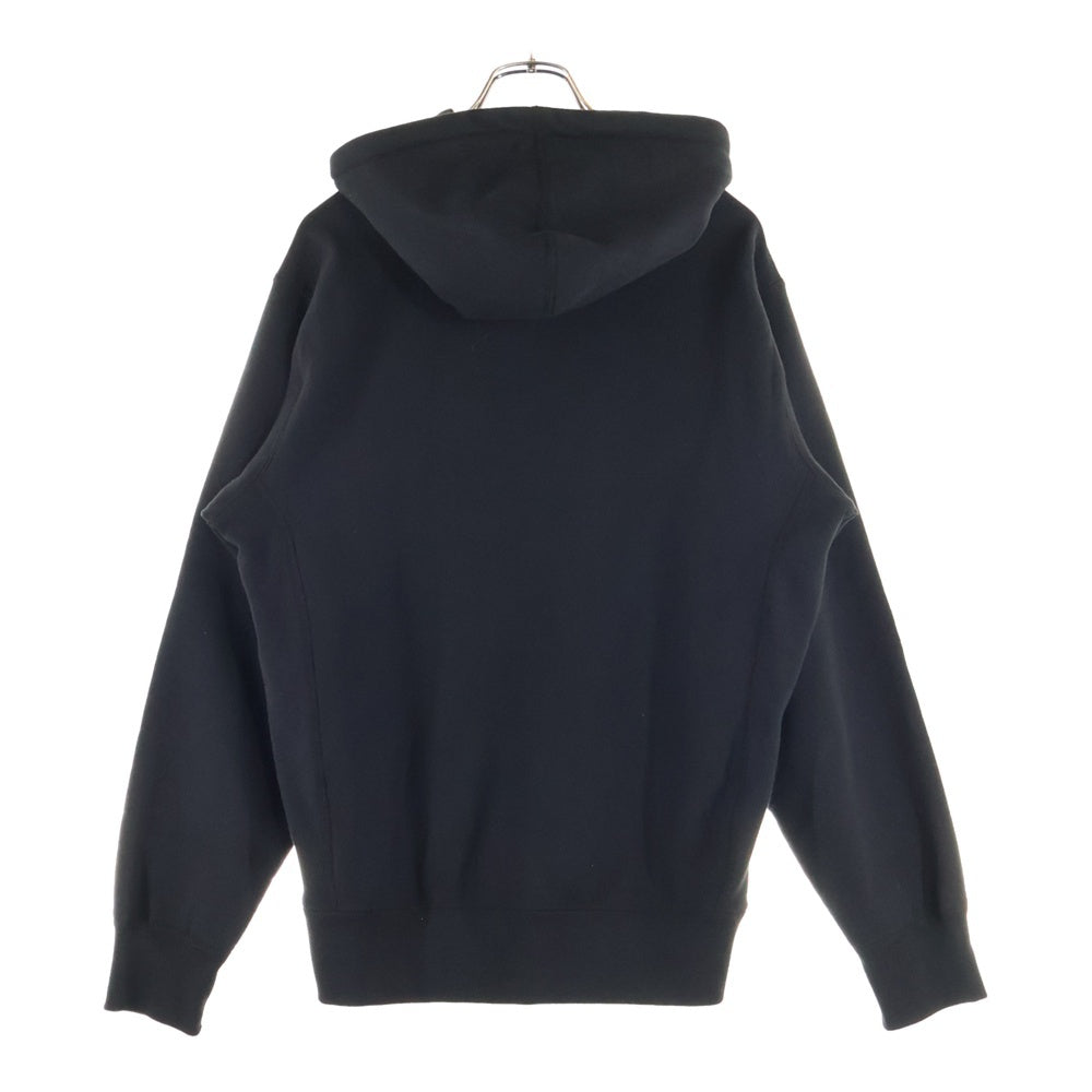 SUPREME(シュプリーム) 19SS ×Swarovski Box Logo Hooded Sweatshirt スワロフスキー ボックスロゴ フーディ スウェットプルオーバーパーカー ブラック