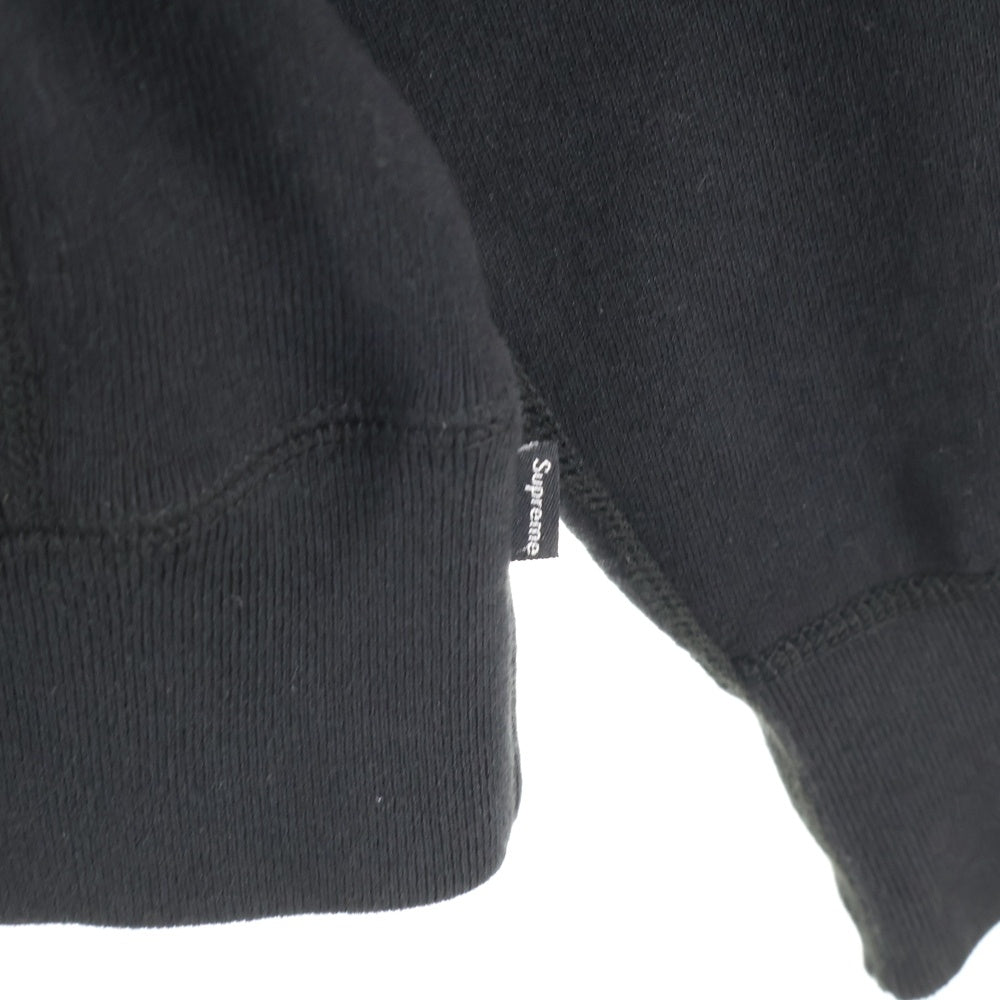 SUPREME(シュプリーム) 19SS ×Swarovski Box Logo Hooded Sweatshirt スワロフスキー ボックスロゴ フーディ スウェットプルオーバーパーカー ブラック