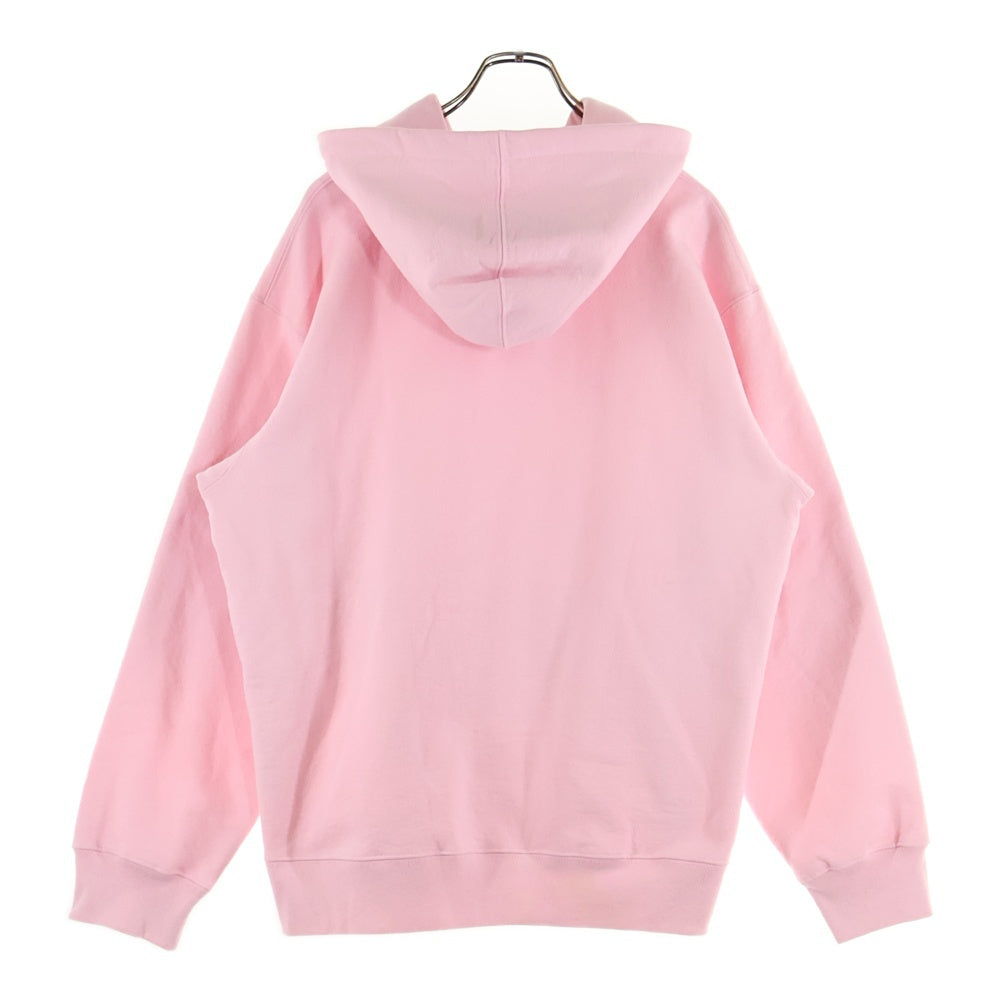 SUPREME(シュプリーム) 22SS ×BURBERRY Box Logo Hooded Sweatshirt バーバリー ボックスロゴ スウェットプルオーバーパーカー ピンク