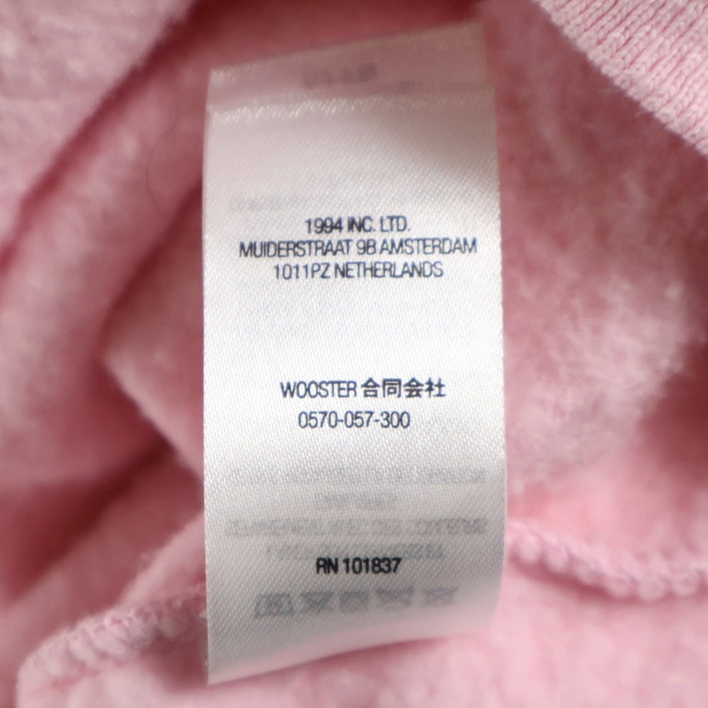SUPREME(シュプリーム) 22SS ×BURBERRY Box Logo Hooded Sweatshirt バーバリー ボックスロゴ スウェットプルオーバーパーカー ピンク