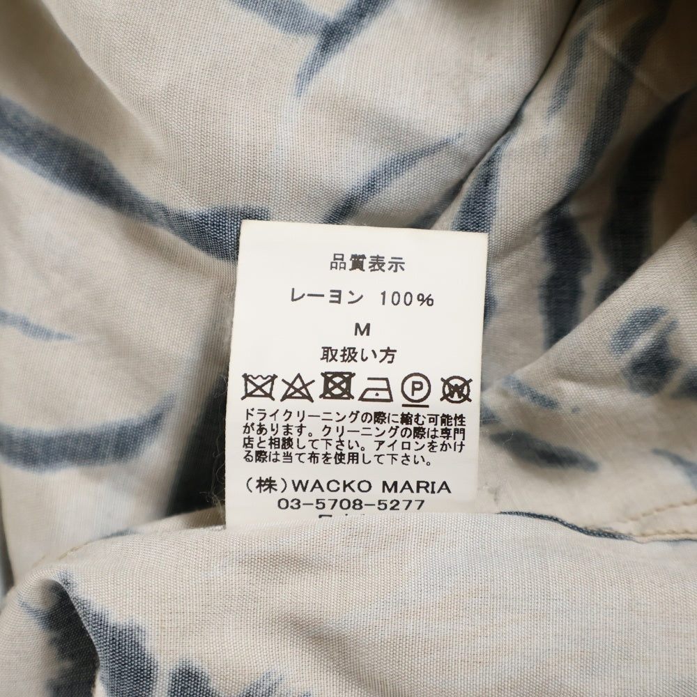 WACKO MARIA(ワコマリア) TIM LEHI S/S HAWAIIAN SHIRT TYPE 1 ティムリーハイ ハワイアン半袖シャツ アロハシャツ タイガー ブラウン TIMLEHI-WM-HI18