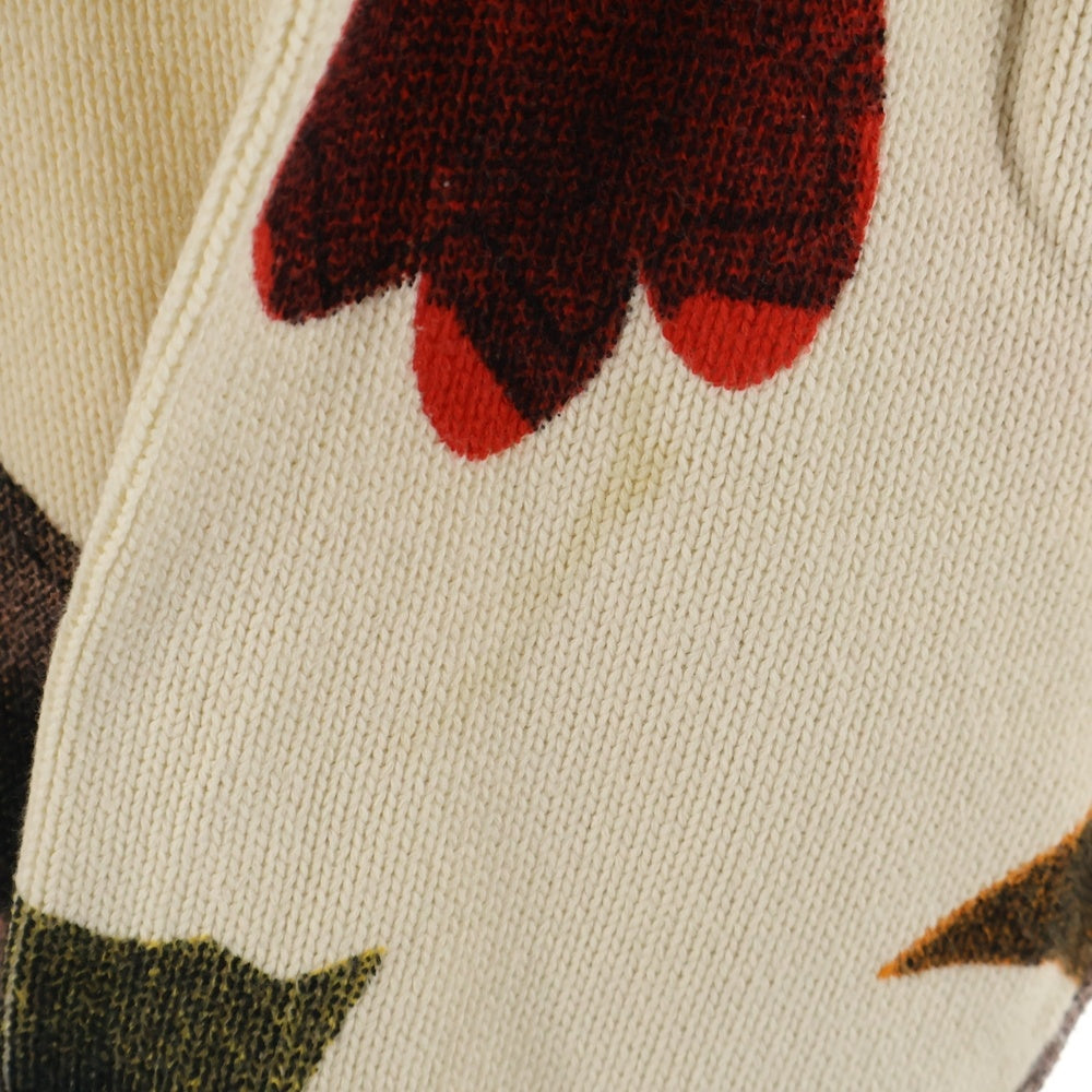 SUPREME(シュプリーム) 22SS Nate Lowman Sweater ネイト ローマン ニット セーター ホワイト