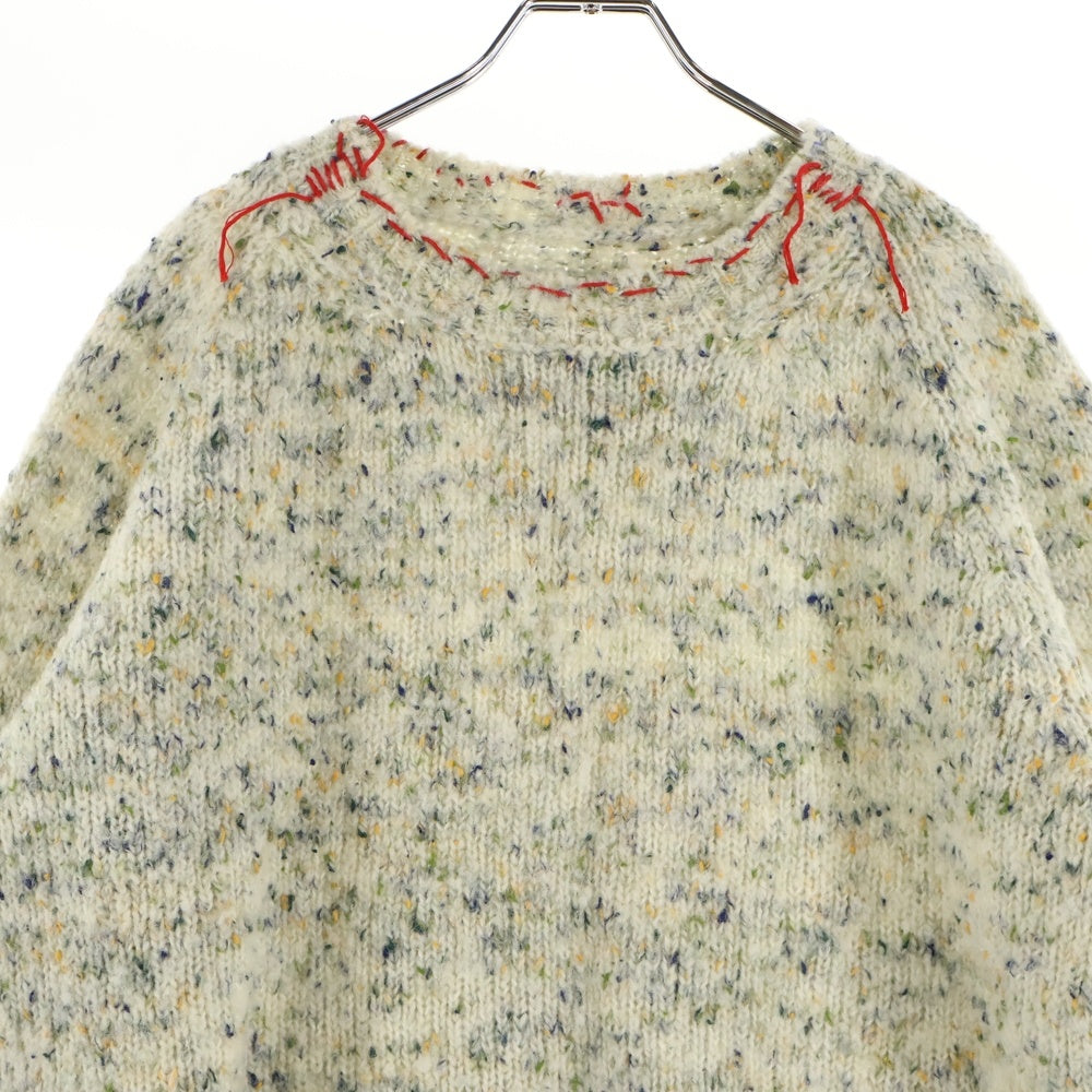 Maison Margiela 1(メゾンマルジェラ) 20AW Wool Knit Sweater クルーネック ウールニットセーター マルチ レディース S51GP0189 S17472