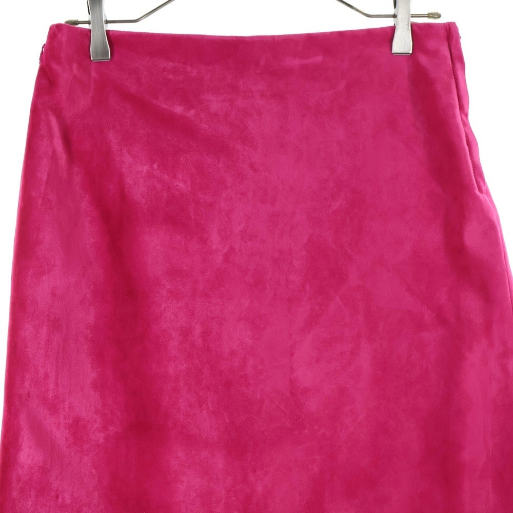 GUCCI(グッチ) Fuchsia Velvet Skirt ベルベット ベロアスカート レッド レディース 759796 Z8BMP